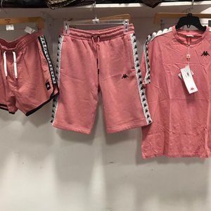 NWT 3pc KAPPA Top & Shorts L